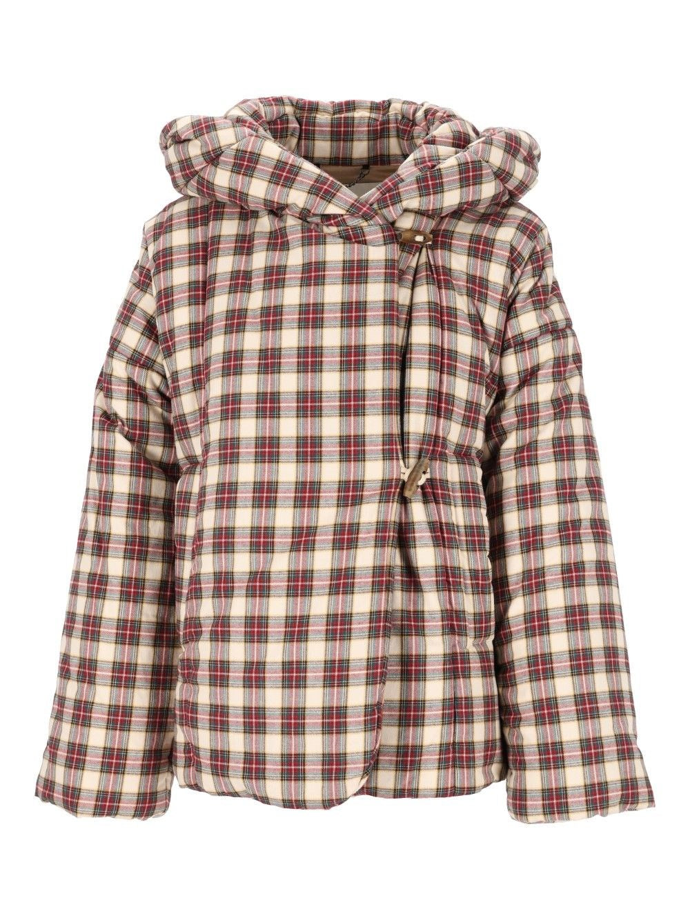 Dries Van Noten Check Padded Jacket - Multi