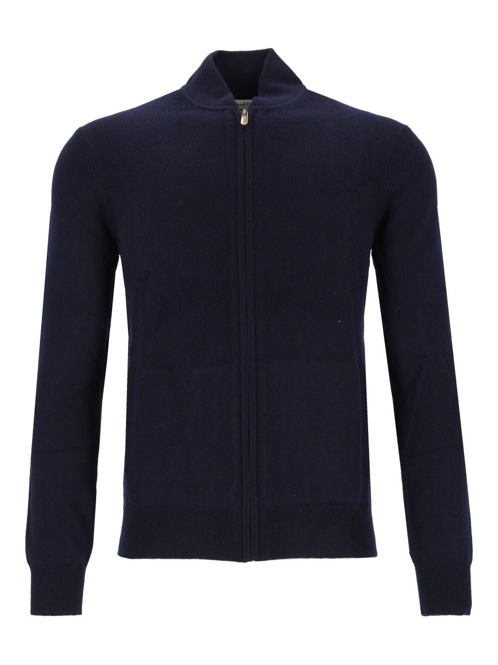 Bompard Cashmere Zip Cardigan - Blue