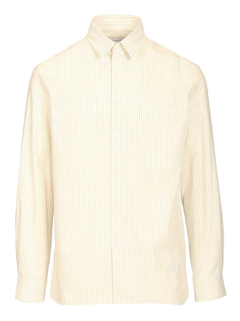 Maison Kitsuné Oversize Shirt - White