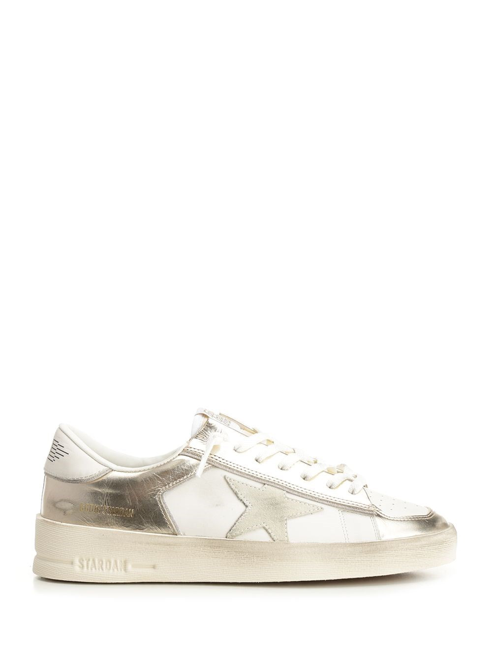 Golden Goose "Stardan" Sneakers - Silver