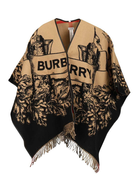 Burberry Reversible Cape - Beige