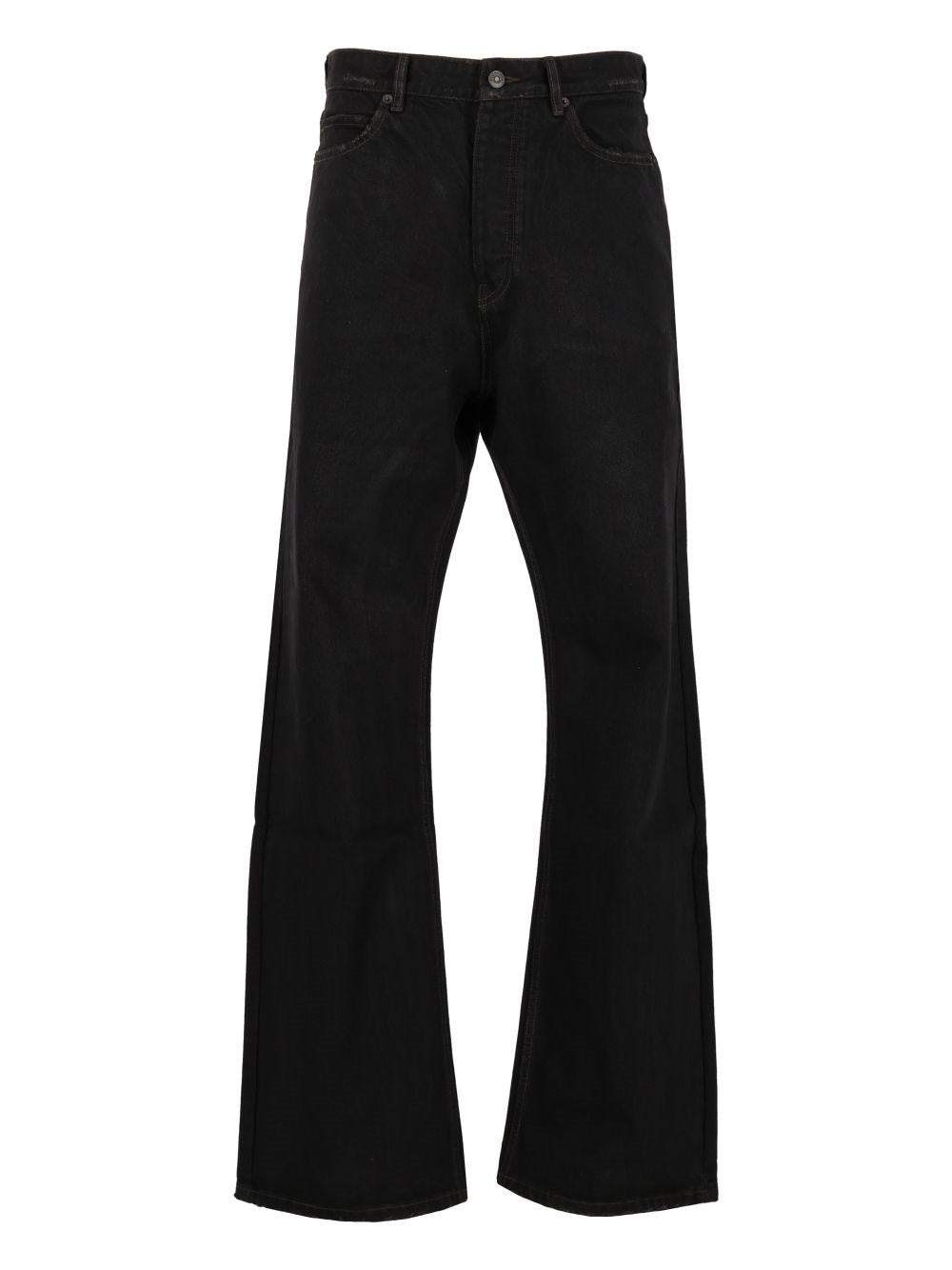 Balenciaga Japanese Denim Jeans - Black