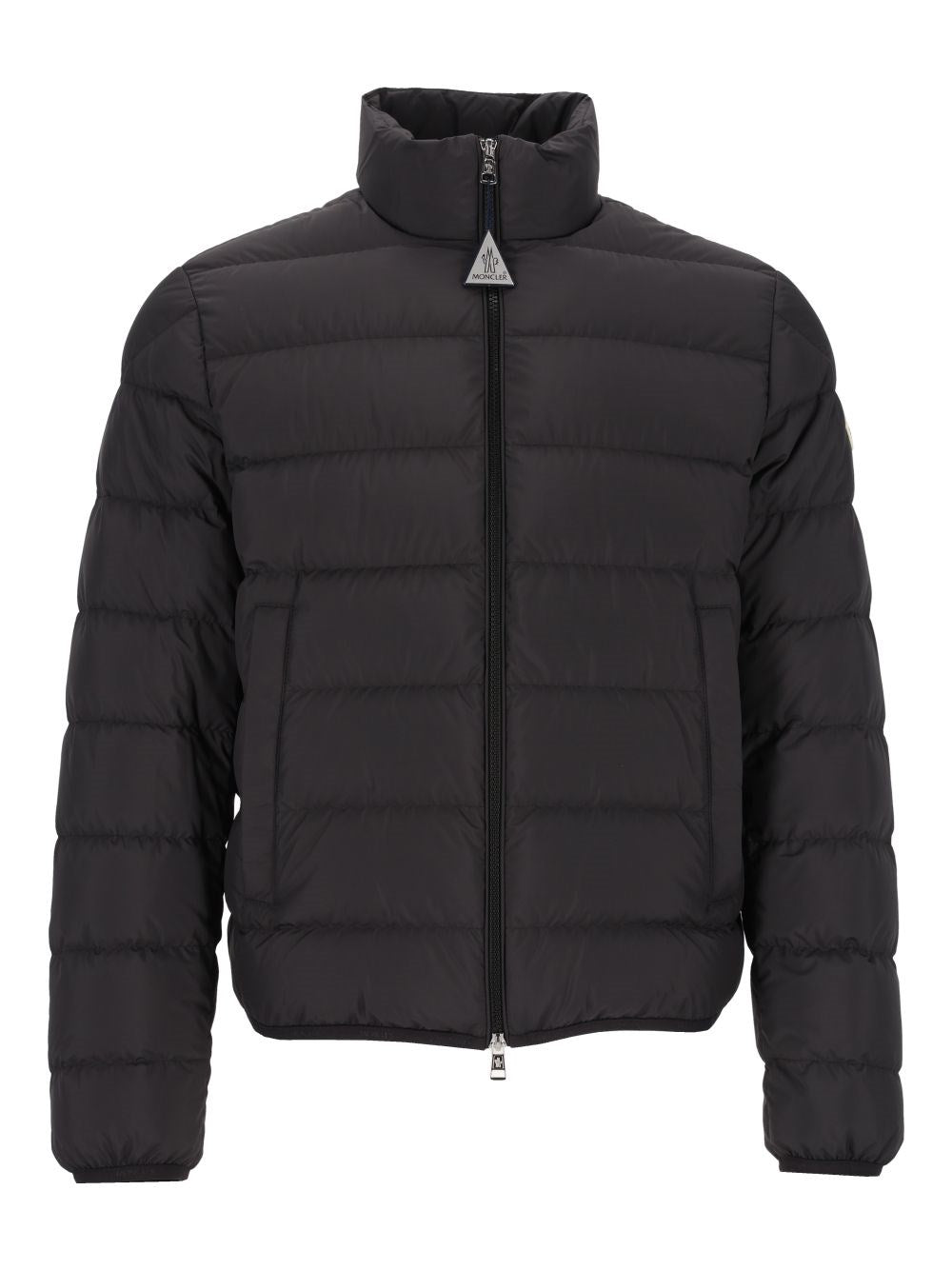 Moncler "Baudinet" Short Down Jacket - Black