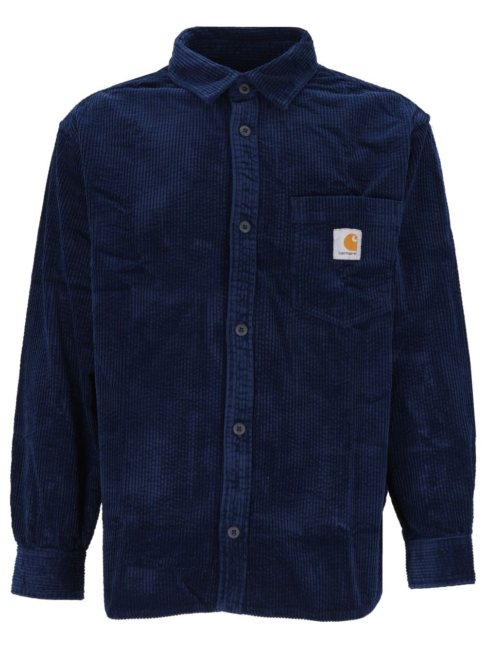 Carhartt Wip "Loyde" Corduroy Shirt - Blue