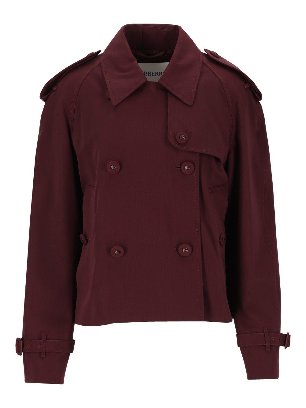 Burberry Mayfair Trench Jacket - Bordeaux