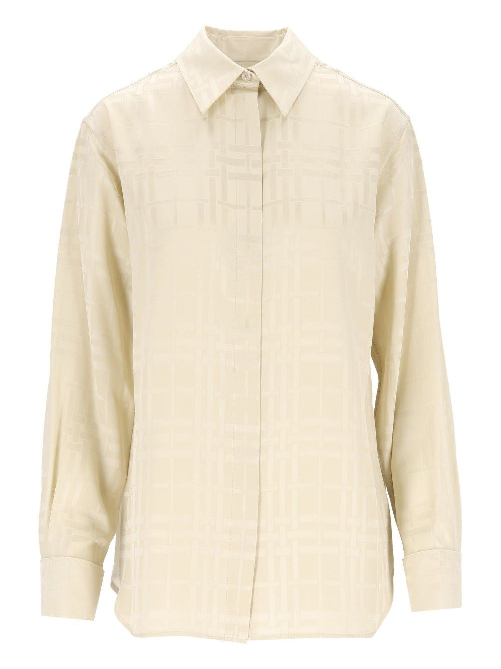 Burberry "Dorothea" Silk Shirt - White