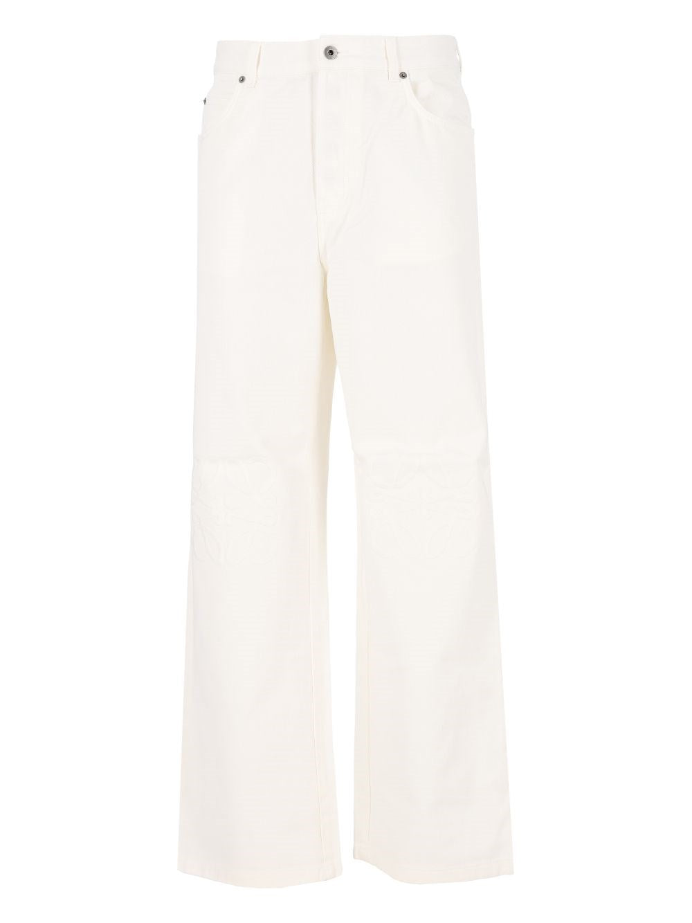 Loewe Jeans Baggy Anagram - White