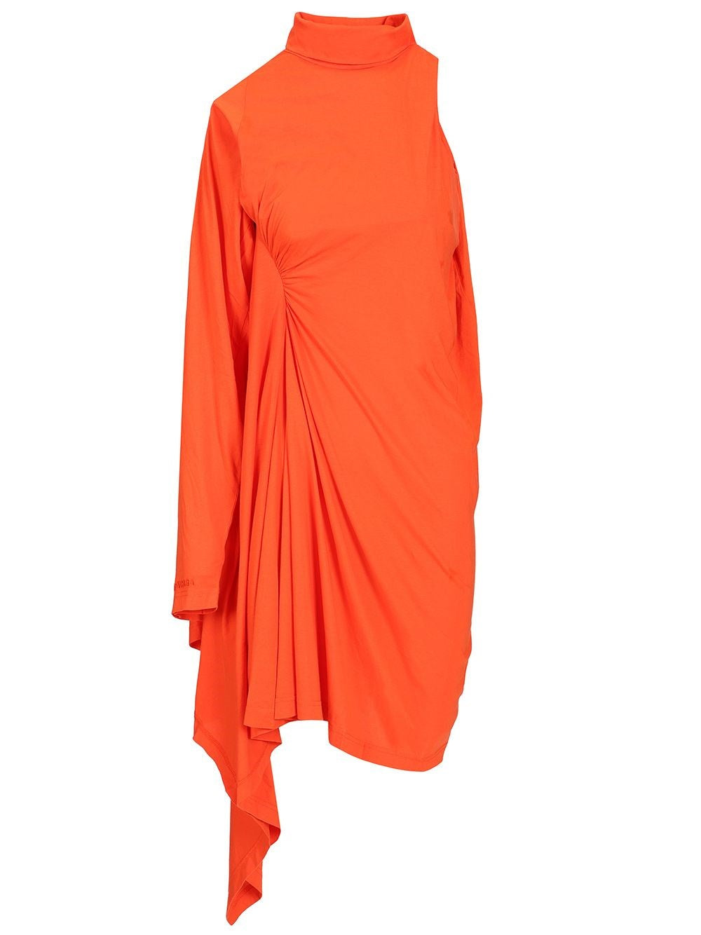 Balenciaga Draped Mini Dress - Red
