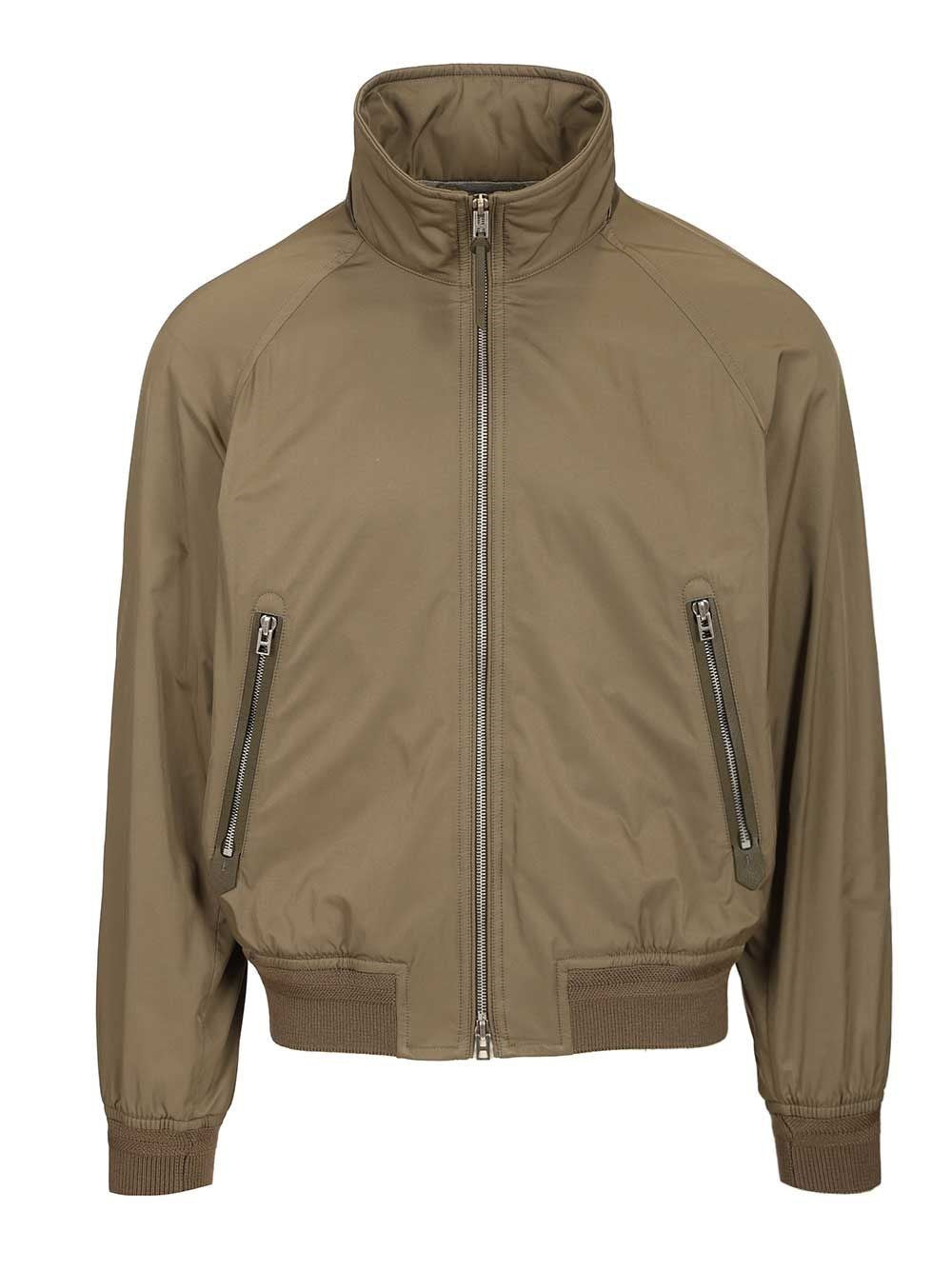 Tom Ford Cashmere-Lined Jacket - Green