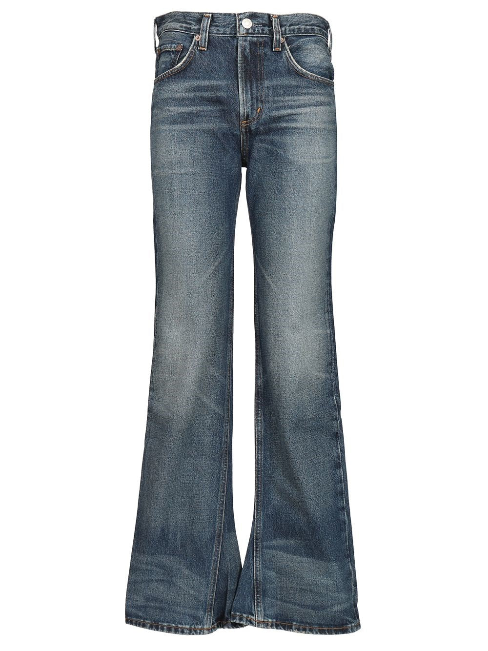 Agolde Jeans Kick Boot - Blue