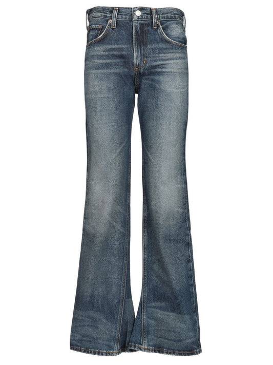 Agolde Jeans Kick Boot - Blue