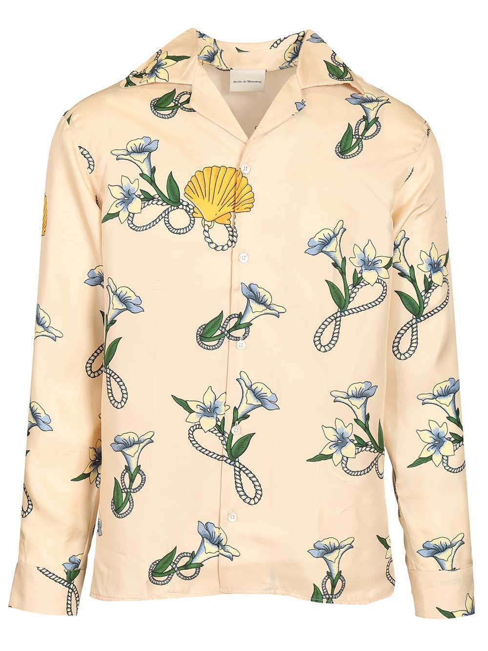 Drole De Monsieur "Ml Drôle Shell" Shirt - White