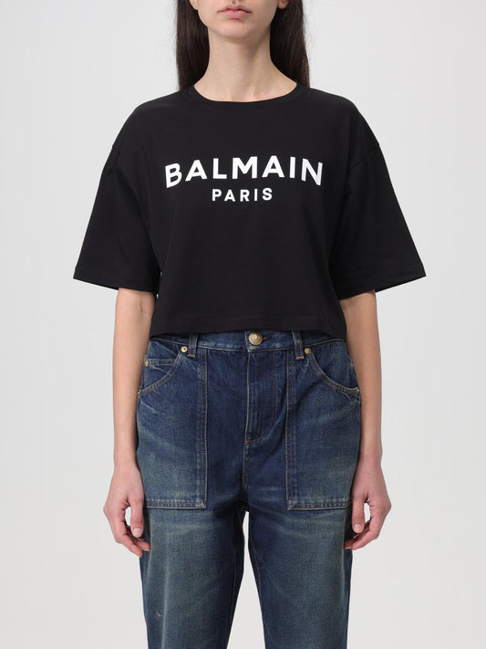 Balmain T Shirt Woman Black