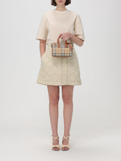 Burberry Skirt Woman Beige