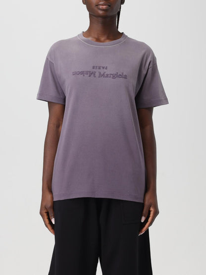 Maison Margiela T Shirt Woman Violet