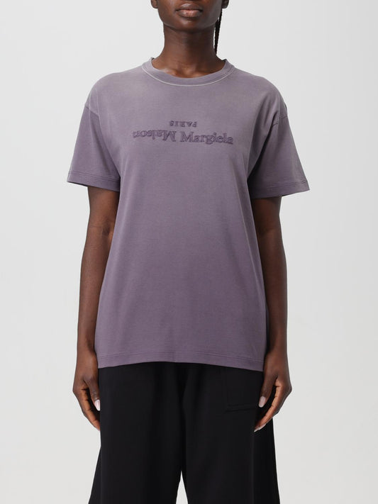 Maison Margiela T Shirt Woman Violet