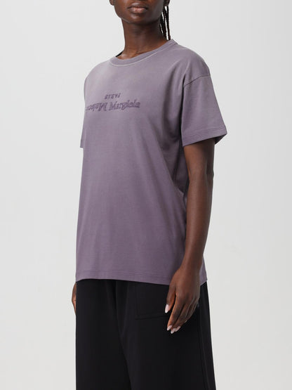 Maison Margiela T Shirt Woman Violet