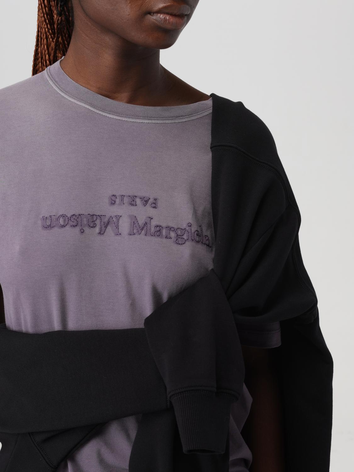 Maison Margiela T Shirt Woman Violet