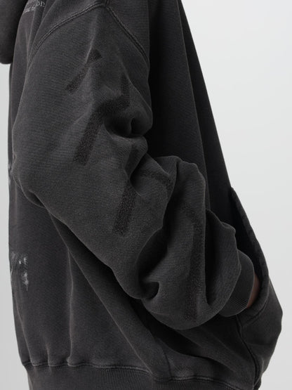 Off White Sweatshirt Men Black