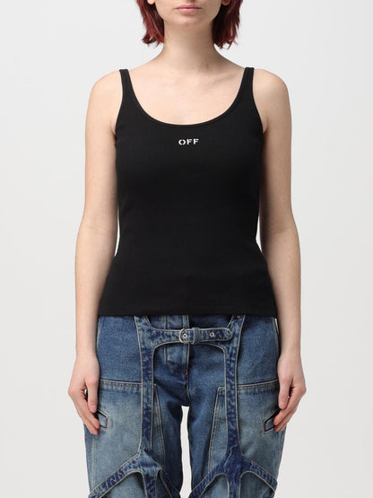 Off White T Shirt Woman Black