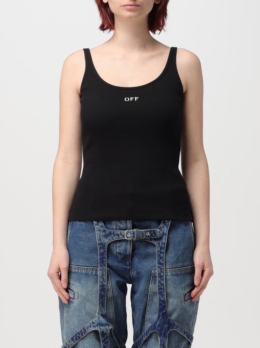 Off White T Shirt Woman Black