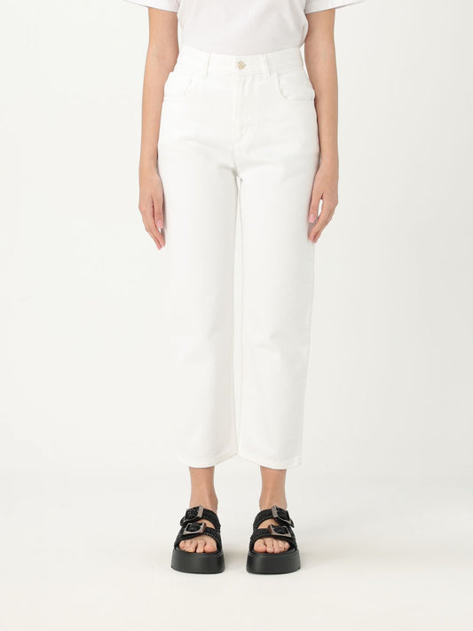 Moncler Jeans Woman White