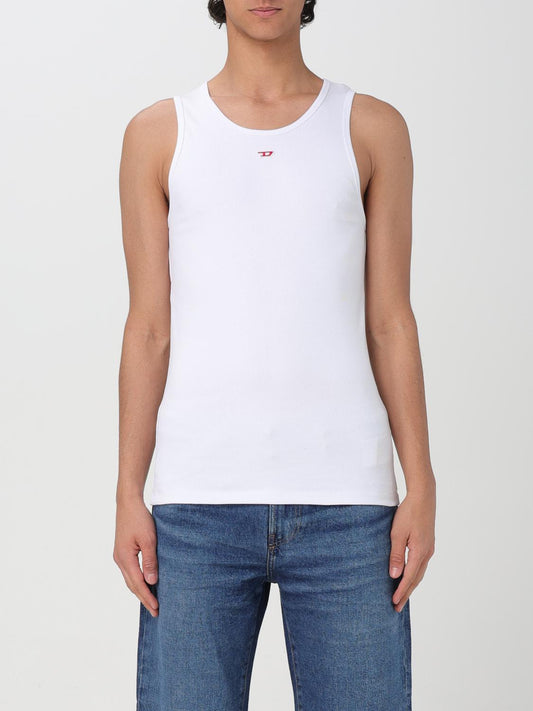 Diesel Tank Top Men White