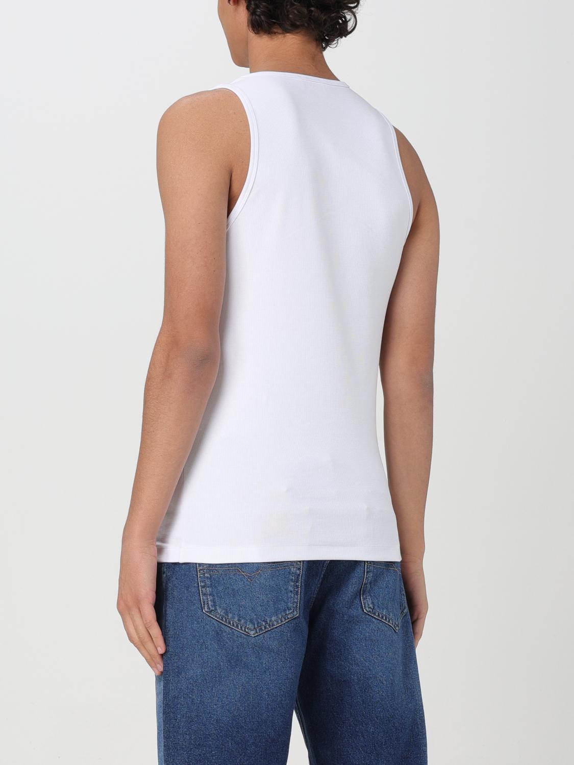 Diesel Tank Top Men White