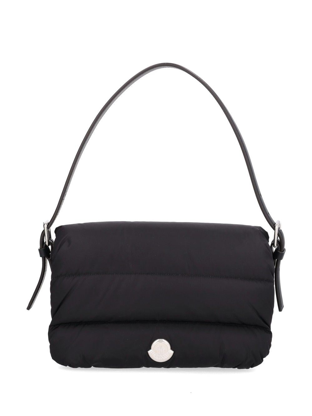 Moncler Caradoc Baguette Shoulder Bag In Nylon - Black