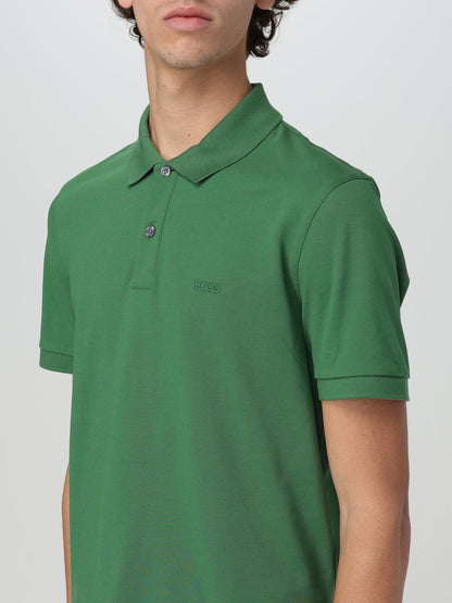 Boss Polo Shirt Men Beige