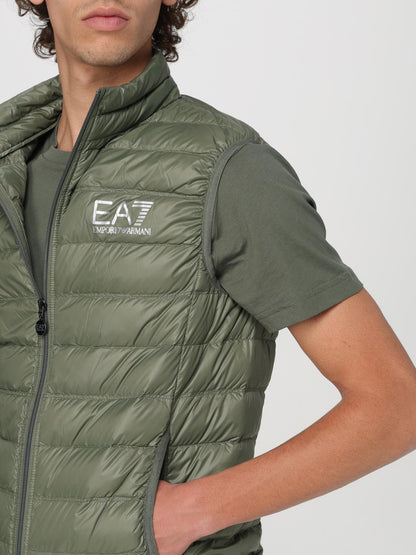 Ea7 Suit Vest Men Green