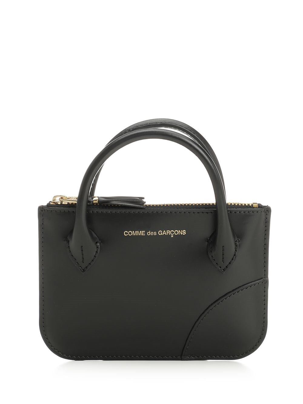 Comme Des Garcons Wallet "Handles" Coin Purse - Black