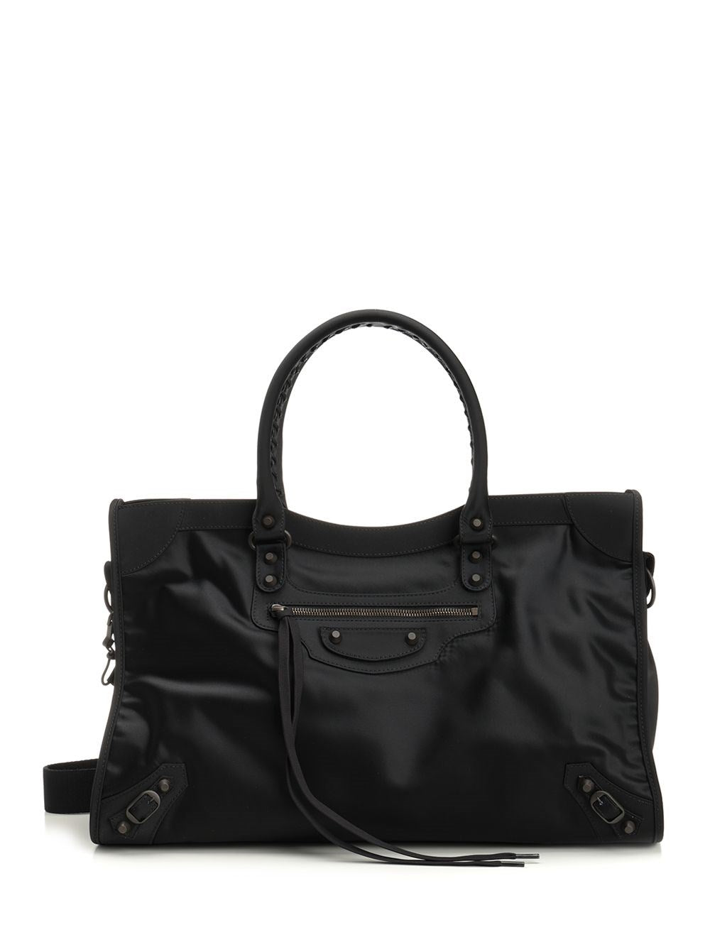 Balenciaga "Le City" Large Nylon Bag - Black