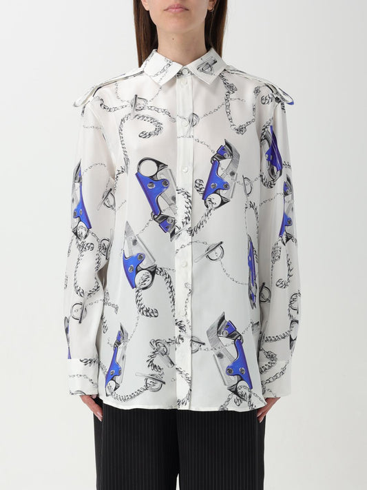 Burberry Shirt Woman Blue
