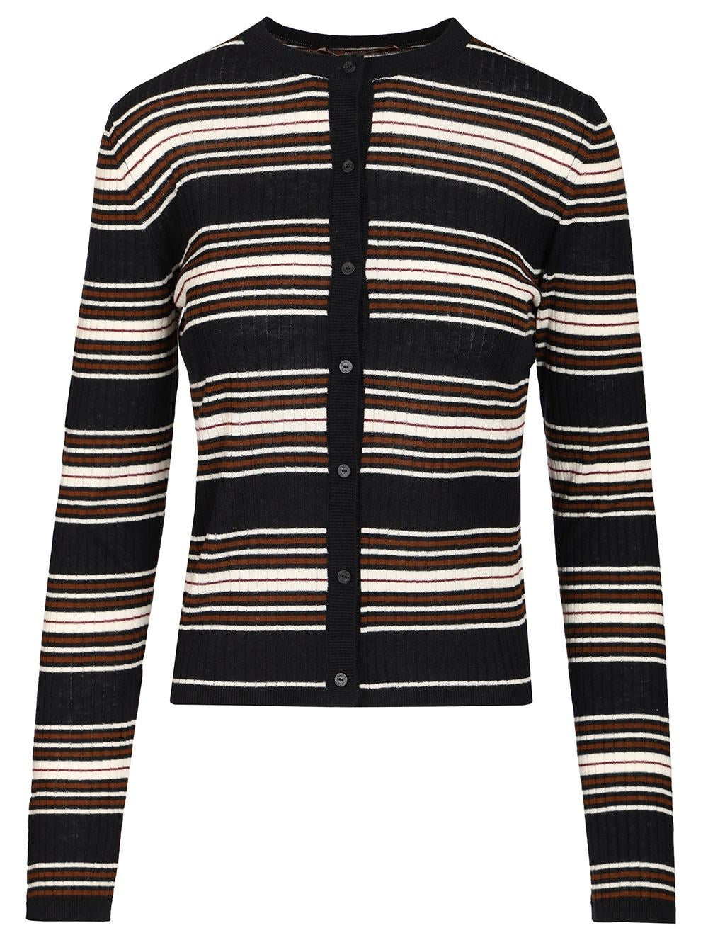 Studio Max Mara Crew Neck Cardigan - Multi
