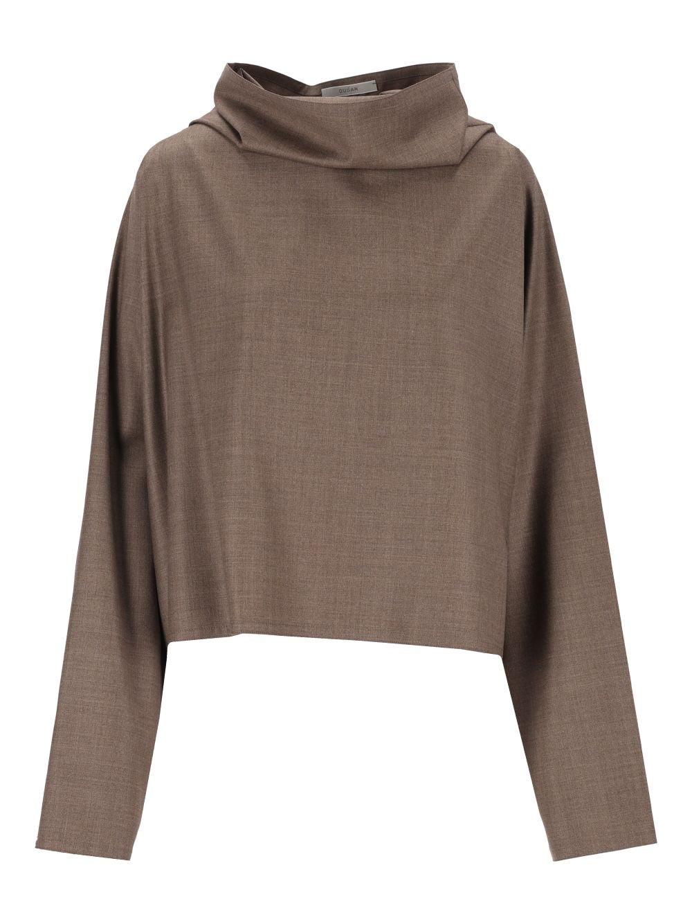 Dusan Blouse With Soft Collar - Beige