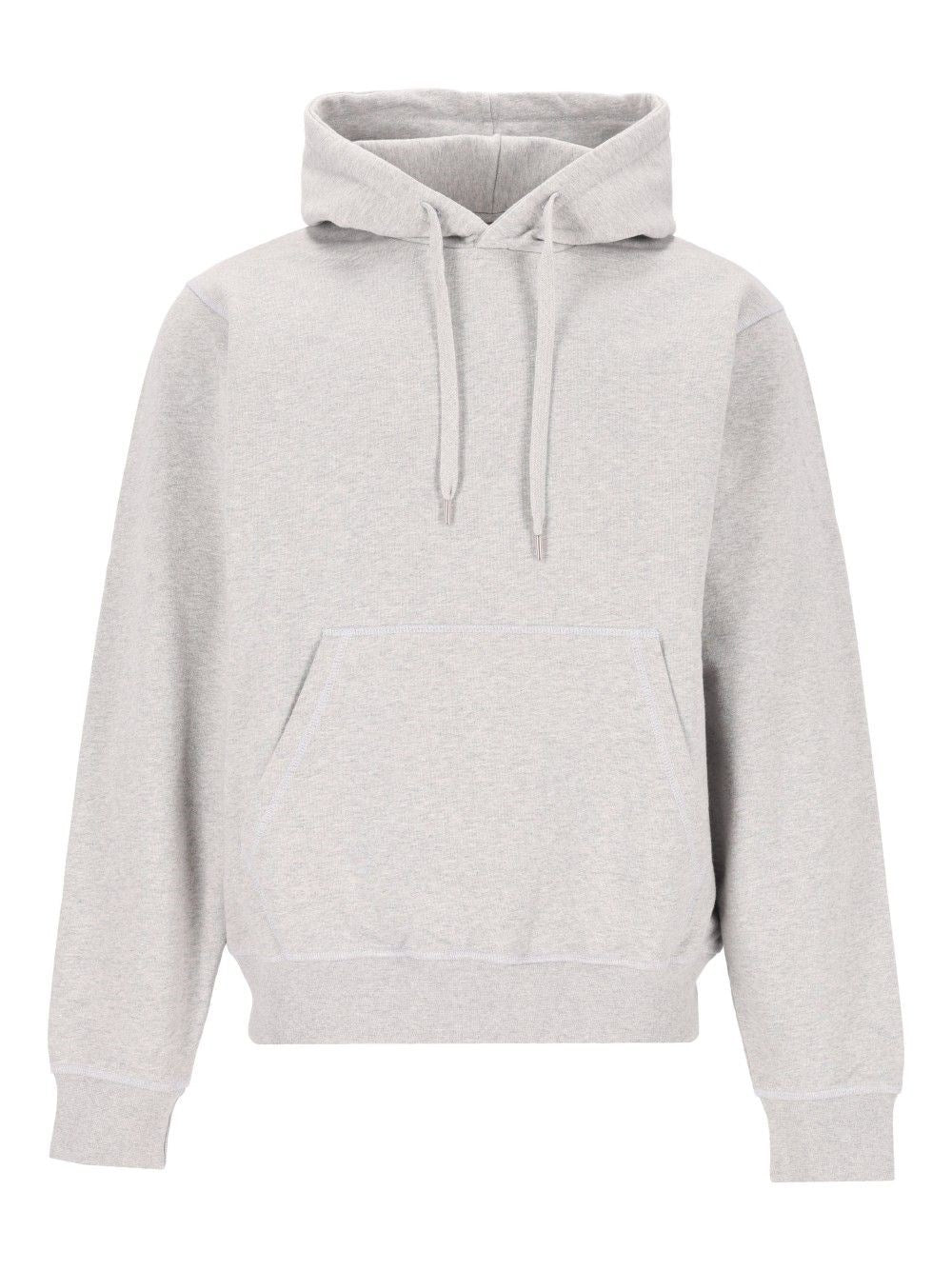 Art Pink Back Hoodie - Grey