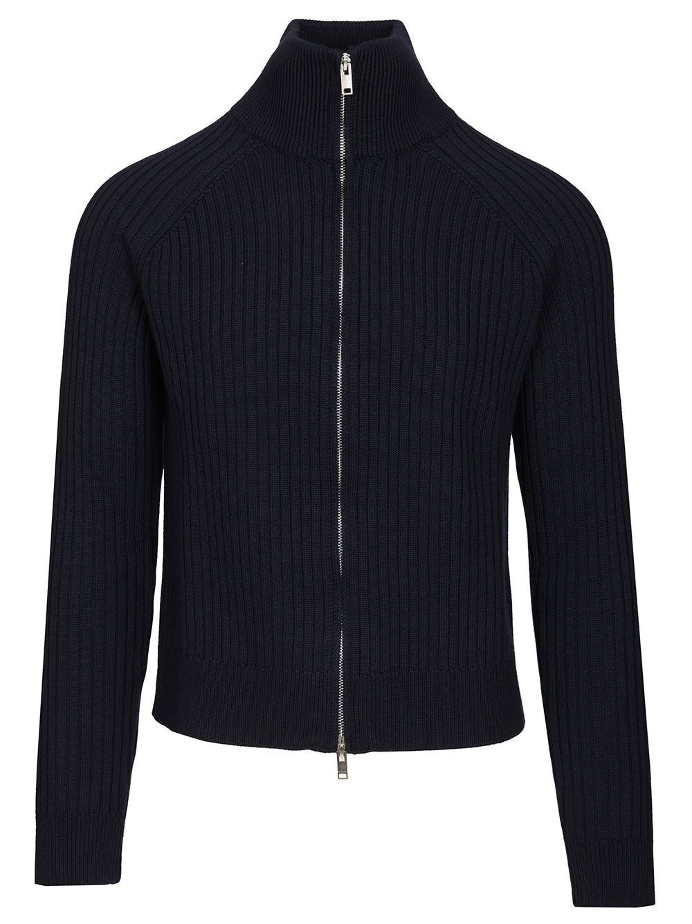 Marant Louis Zip-Up Sweater - Blue