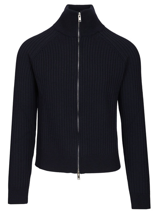 Marant Louis Zip-Up Sweater - Blue