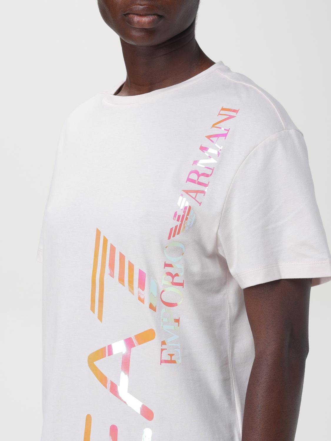 Ea7 T Shirt Woman Pink
