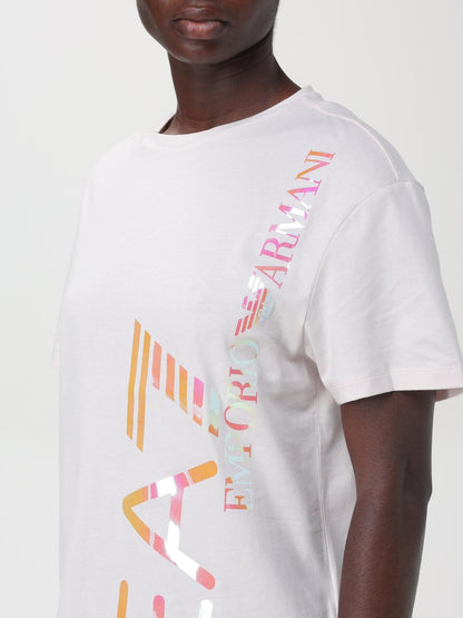 Ea7 T Shirt Woman Pink
