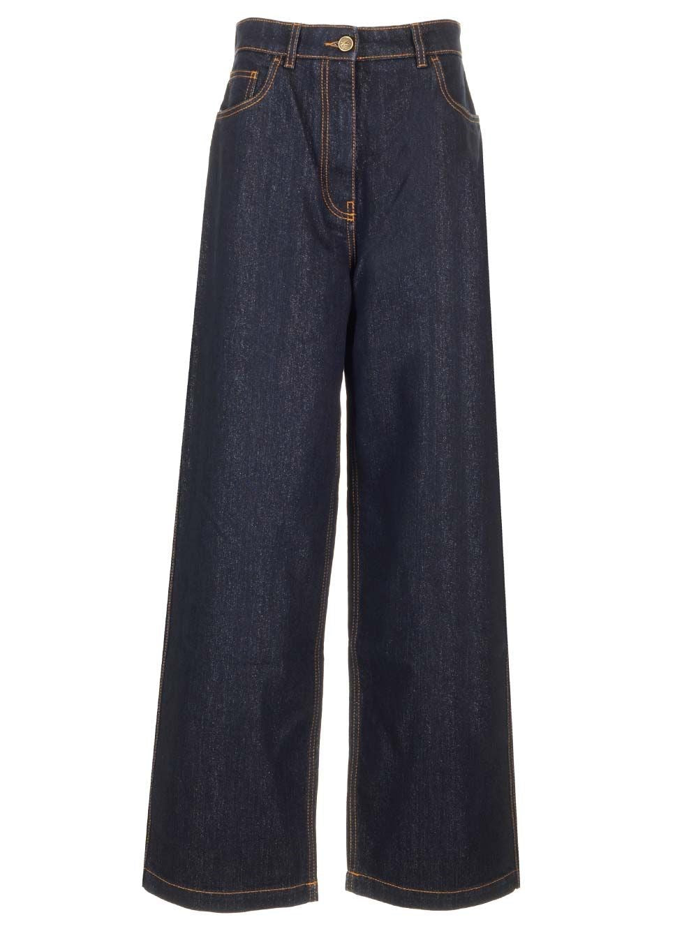 Etro Workwear Jeans Blue