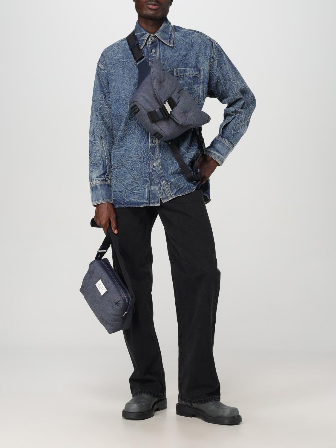 Maison Margiela Belt Bag Men Blue