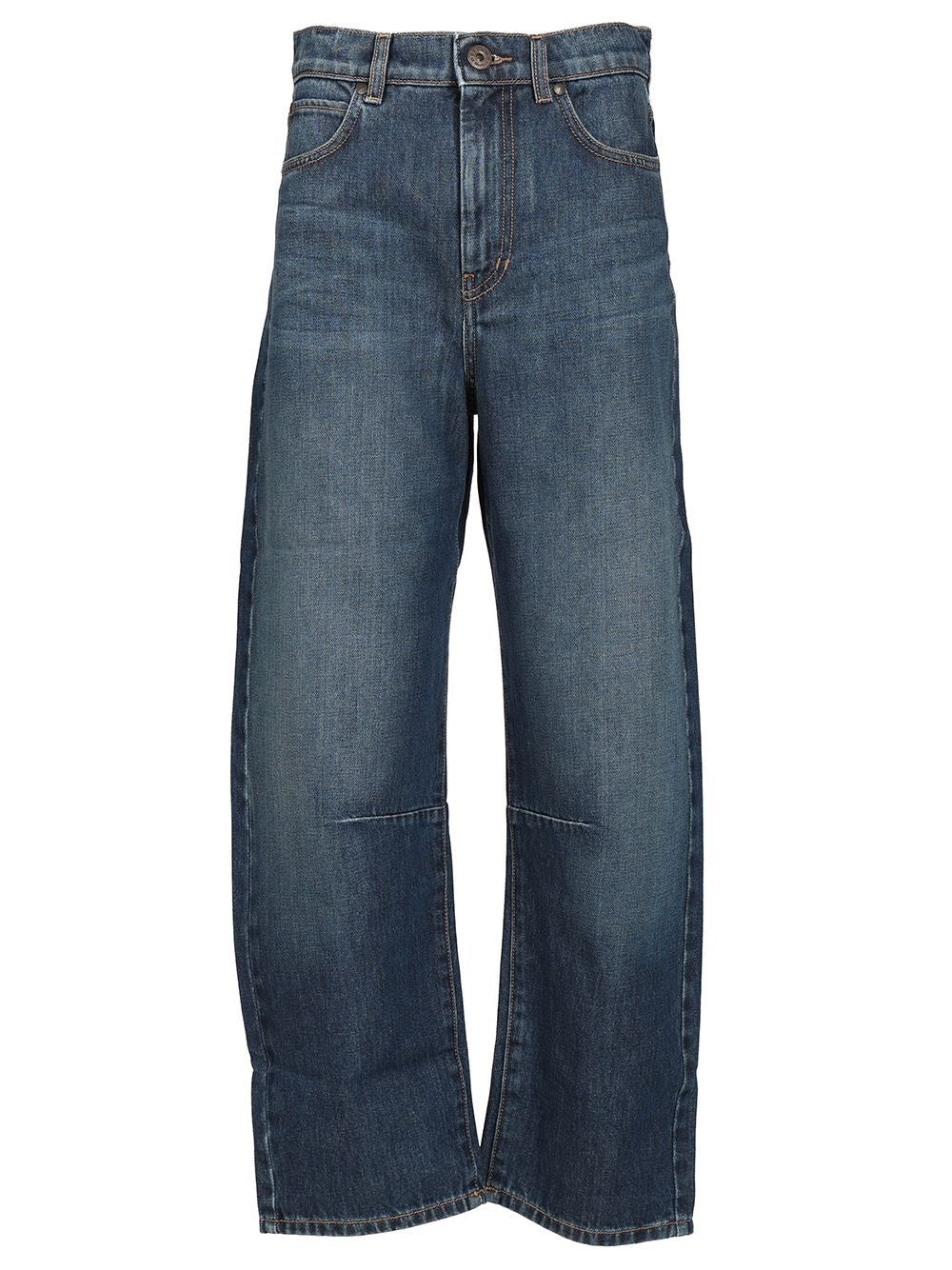 Weekend Max Mara Jeans Barrel Leg - Blue