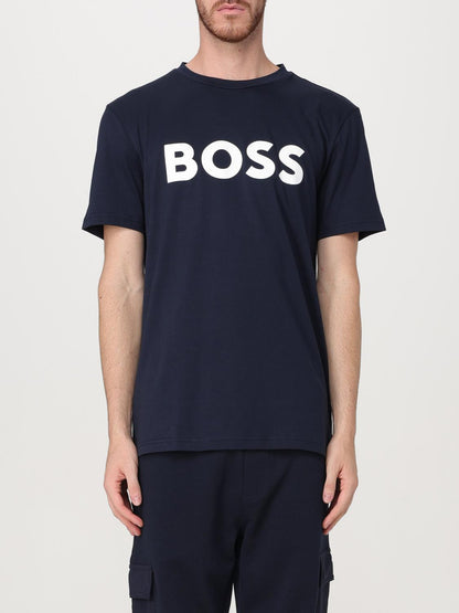 Boss T Shirt Men Blue