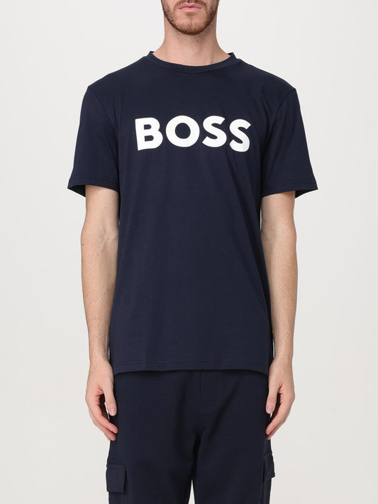 Boss T Shirt Men Blue