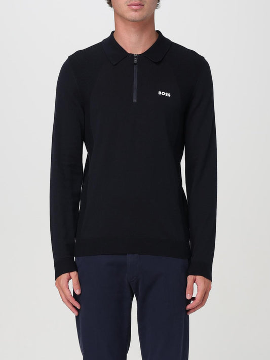 Boss Polo Shirt Men Blue