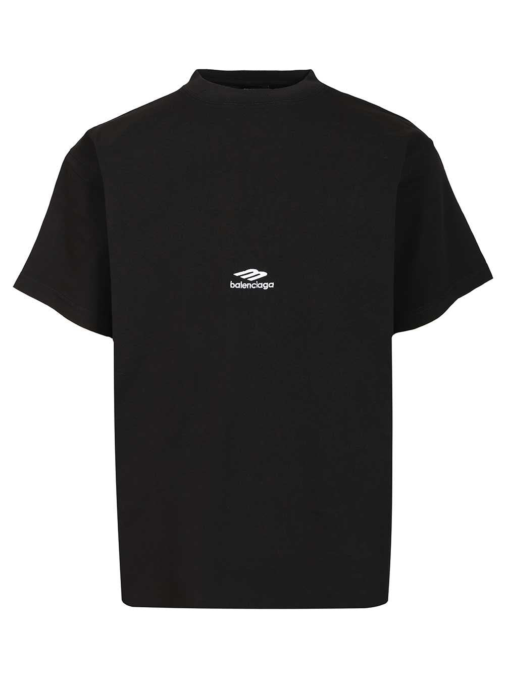 Balenciaga Oversized T-Shirt - Black