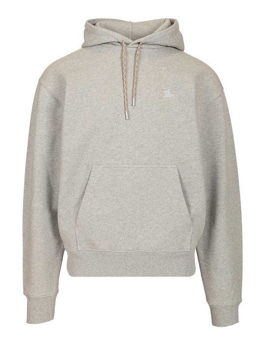 Burberry Cotton Hoodie - Grey