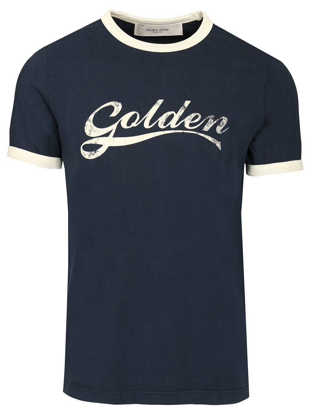 Golden Goose "Journey" T-Shirt - Blue